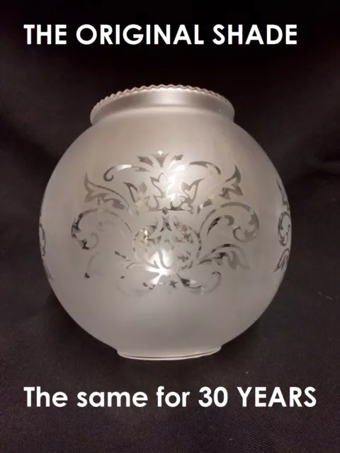 The BOLA frosted clear Clip on replacement glass lamp shade ceiling wall light