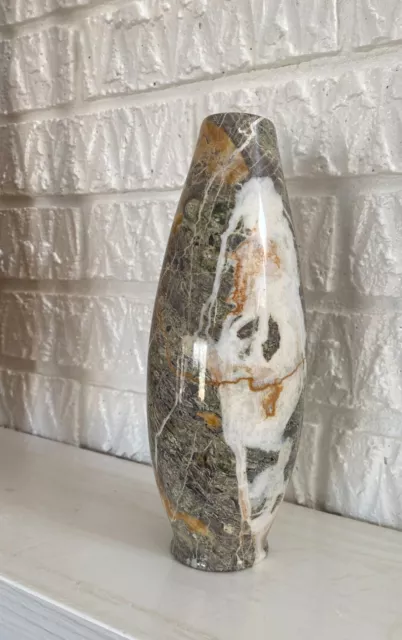 Gorgeous Polished Marble Quartz Granite Vase