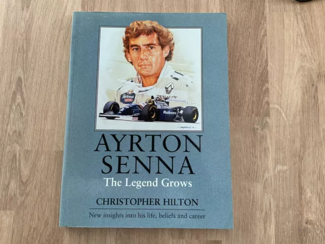 Livre Formule 1 Ayrton Senna: The Legend Grows by Christopher Hilton  1995