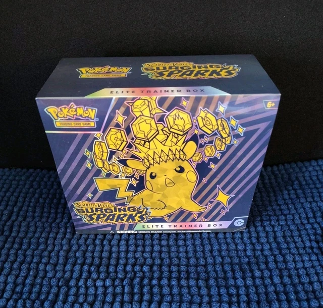 POK MON TCG SCARLET Violet Surging Sparks Elite Trainer Box ETB New pok-mon-tcg-scarlet-violet-surging-sparks-elite-trainer-box-etb-new