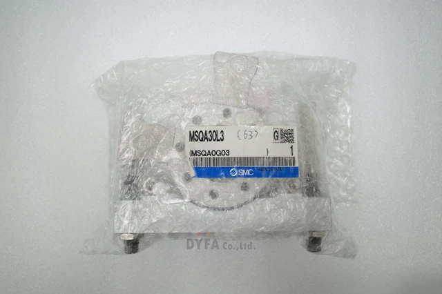 SMC New Surplus MSQA30L3 Pneumatic Rotary Table Cylinder CYL-ROT-I-187=2A33