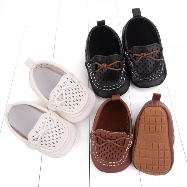 Newborn Boy Anti-Slip Fashion Shoes Infant Baby Toddler Casual Moccasin Summer