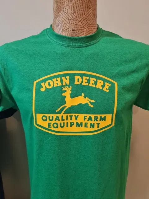 John Deere Farming Equipment 1950s Style Tractor T-Shirt Agriculture
