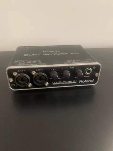 Roland UA-22 Duo-Capture EX Audio MIDI Interface 24 Bit Digital