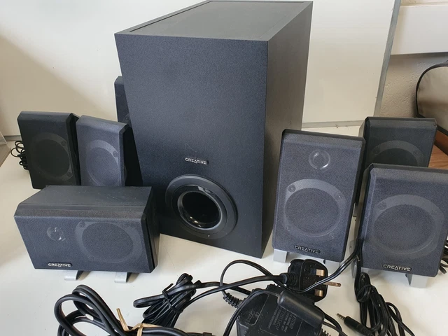 CREATIVE INSPIRE T7900 7.1 Surround Sound Speaker System £29.99 ...