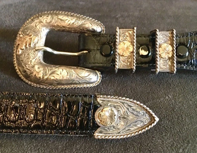 Sunset Trails サンセットトレイルズ バックル ウエスタンベルト