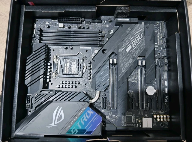 ASUS ROG STRIX Z490-E WiFi Gaming Motherboard, LGA 1200 for 10th Gen ...