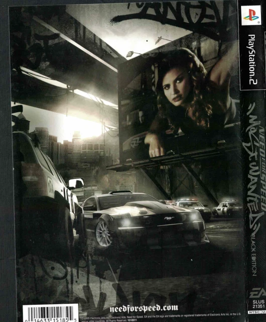 NEED FOR SPEED MOST WANTED PS2 Sony Playstation 2 COMPLETO ORIGINALE