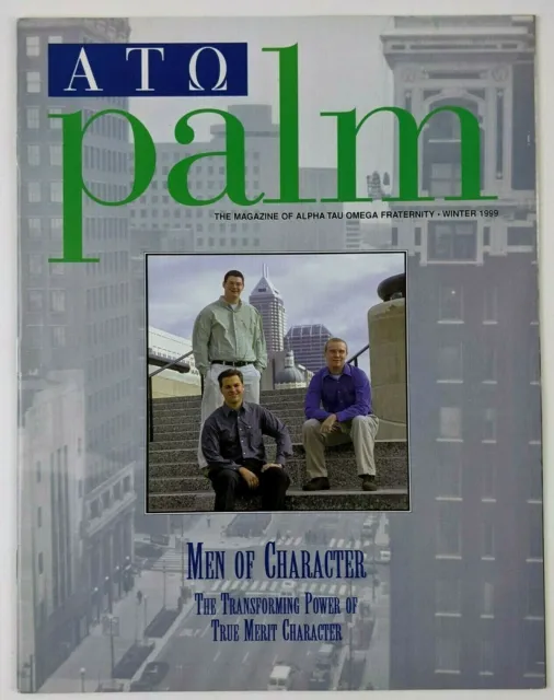 1999 Alpha Tau Omega ATO Palm Fraternity Magazine Chapters Merit Character News