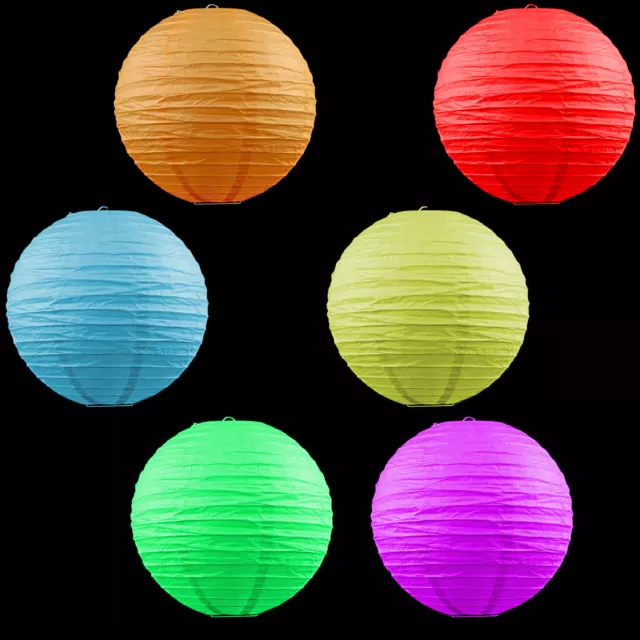 12x 8"/20cm MIX COLOR paper lantern wedding party home Party Chinese Decoration