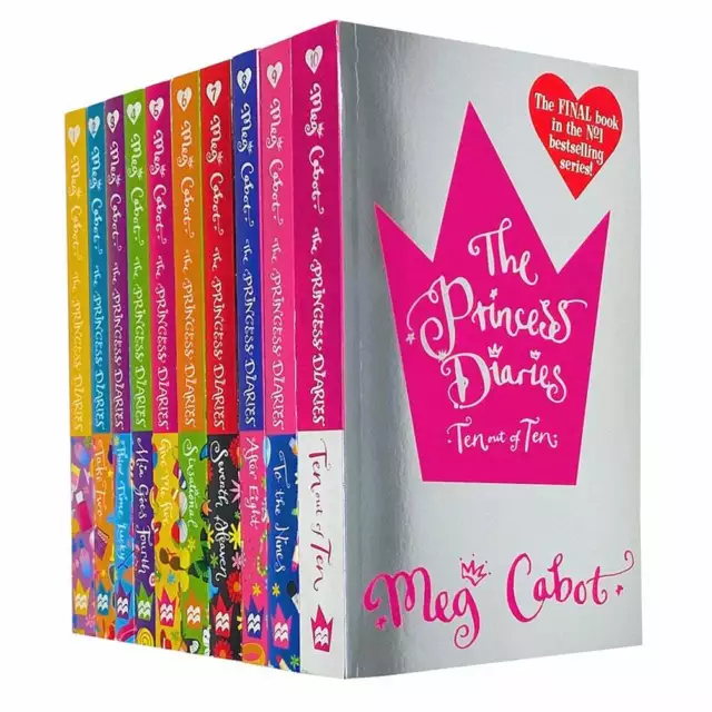 The Princess Diaries 10 Book Set Collection By Meg Cabot | Meg Cabot NEW