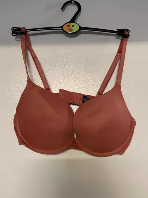 32D 2 PK Plunge Bra Underwired George Asda One Pale Nude Pink One Navy Bnwt  £4.99 - PicClick UK