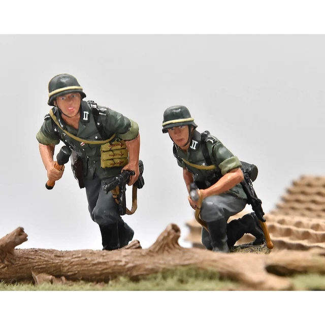 KING & COUNTRY-WS041 / 2 soldats d'infanterie Allemands - Wehrmacht - division G