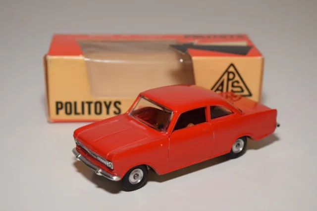 L Politoys Fibreglass 79 Opel Kadett Coupe Red Mint Boxed Rare