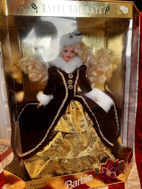 happy holidays special edition 1996 barbie doll