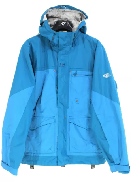 Helly Hansen Uomo Giacca TAGLIA S Hellytech con Cappuccio Impermeabile Blu s4021