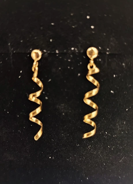 Boucles D'oreilles Créoles En Or Jaune 18 Carats (750/1000) - Diamètre 6,5 Cm - Neuf Avec étiquettes