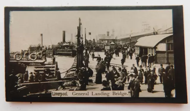 1901 American Tobacco Company Cigarette Card Views Photographic - Liverpool