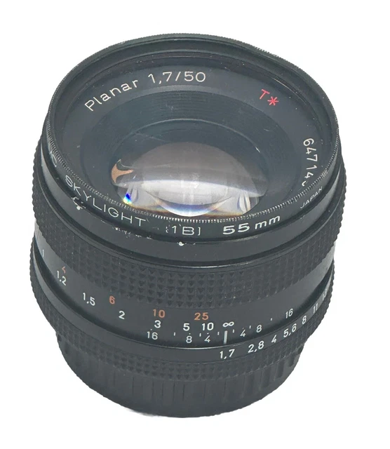 5 Frames from a 50mm f1.7 Carl Zeiss Planar T* lens