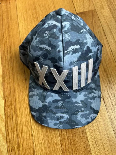 NWT GROVE XXIII Michael Jordan Blue Camouflage Needle Strapback Golf Hat OS