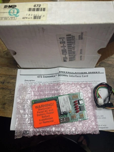 DMP 472 Inovonics 900MHz Interface Card