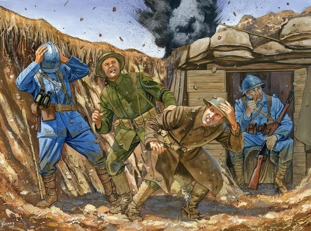 Plaque Métal Décorative 30x20 Cm – Thème Guerre Napoléonienne – Bataille Militaire Empire Français – Neuf