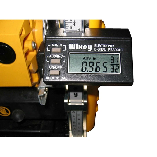 Portable Planer Electronic Digital Readout Wood Work Shop Measuring Accessory