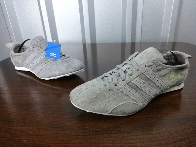 WOMENS TRAINERS SIZE Adidas Adisprint Originals grey suede