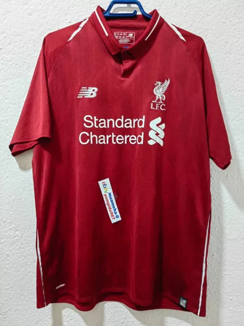 Liverpool FC Football Shirt Home Kit New Balance XL Trikot Soccer Jersey England