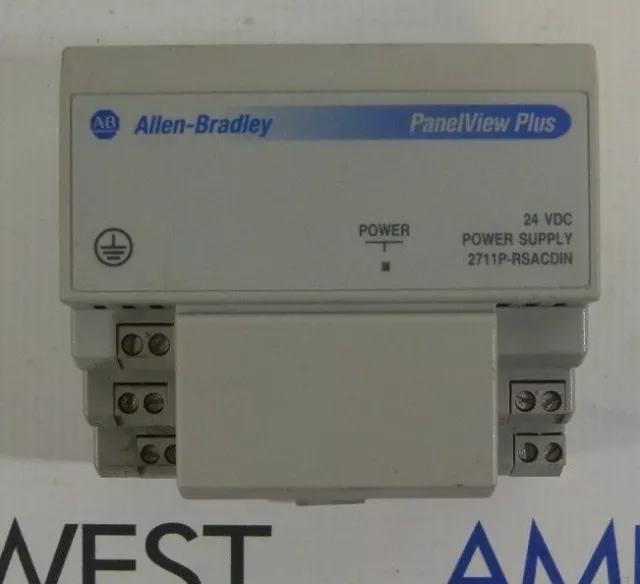 Allen Bradley 2711P-RSACDIN SER A REV A Panelview Plus Power Supply 24VDC