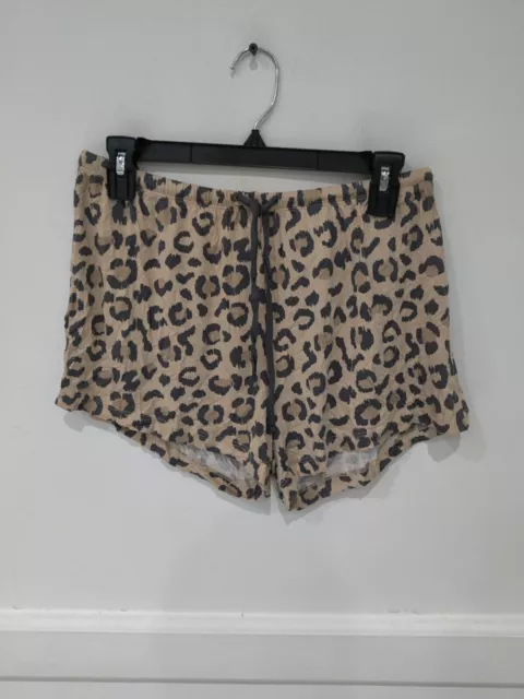 NWT Honeydew Intimates Women's Cheetah Print Lounge Shorts Size S $40 4A025