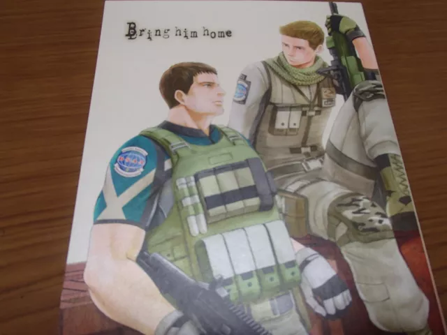 Biohazard Resident evil Doujinshi Piers X Chris (A5 164pages) All