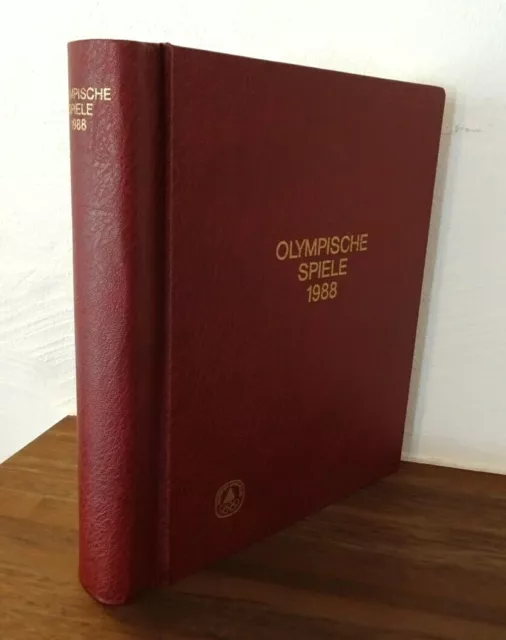 Sammlung Olympische Spiele 1988 Collection im KABE Luxus Album Olympiade