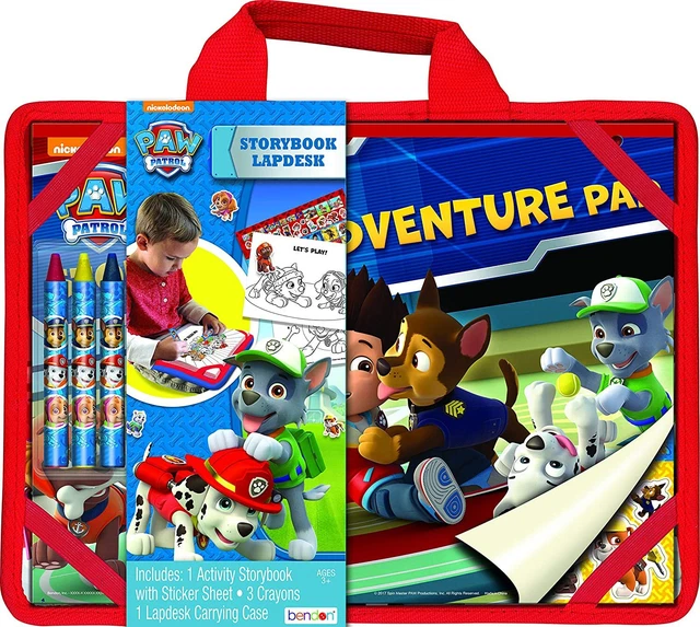 PAW PATROL STORYBOOK Lap Desk Includes Coloring Sticker Book with