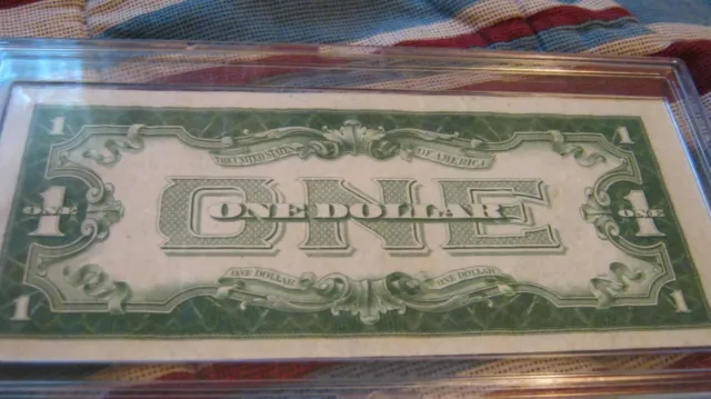 USA  1 Dollar  1928 A  -- Funnyback  -- Silver Cert. Good Condition