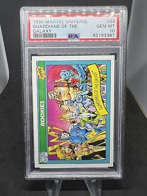 1990 Impel Marvel Universe 1- Guardians Of The Galaxy #84 Psa 10 Gem Mint