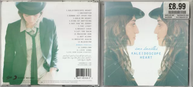 SARA BAREILLES / KALEIDOSCOPE HEART / 2010 CD ALBUM + Bonus Tracks  (Epic)