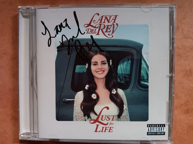 Lana Del Rey Signed Lust For Life FOR SALE! - PicClick UK