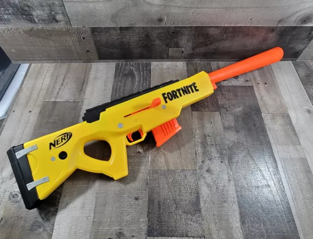 Open Box Nerf Fortnite Heavy SR Blaster Sniper Rifle Guns Boys Toy Foam  Dart Gun 195166120836