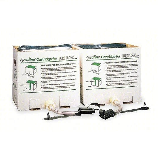 HONEYWELL Eyewash Cartridge: 3.5 gal Cap, Fendall Pureflow 1000/Eyesaline 6JD84