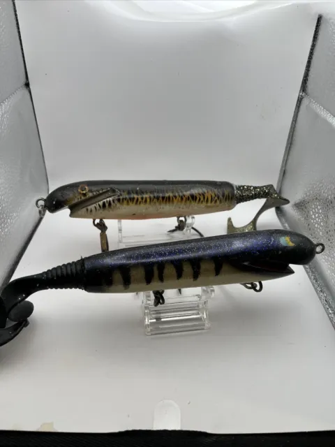 SQUIRRELY BURT JERK Bait Musky Mania Tackle 11.5 Jerkbait Lure Firebelly  Pike $24.99 - PicClick