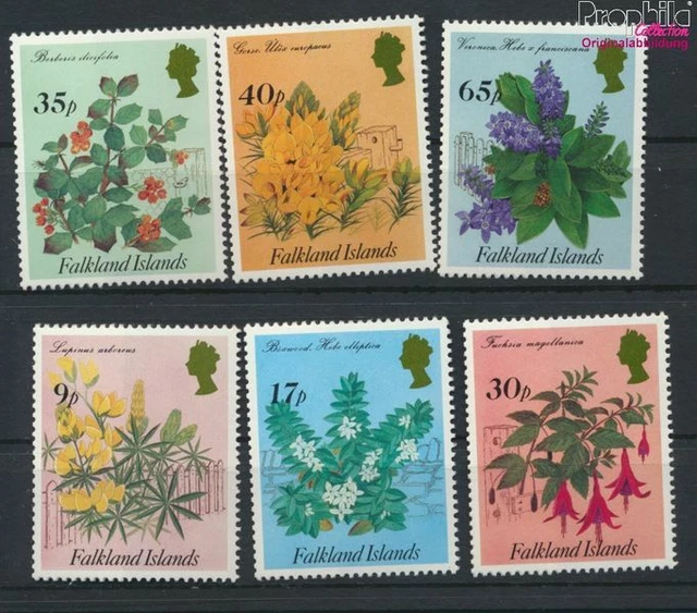 Briefmarken Falklandinseln 1995 Mi 634-639 (kompl.Ausg.) postfrisch Pflanz(94380