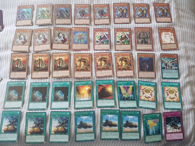 YUGIOH 40 CARD Triamid Deck + 15 card Extra Deck - Ready to play 18.00 -  PicClick UK