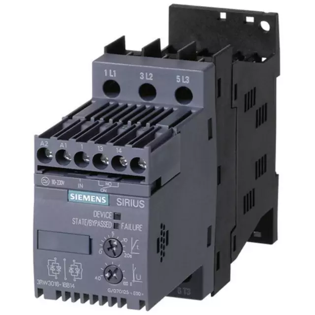 Siemens 3RW3014-1BB14 3RW30141BB14 Sanftstarter Motorleistung bei 400 V 3.0 kW