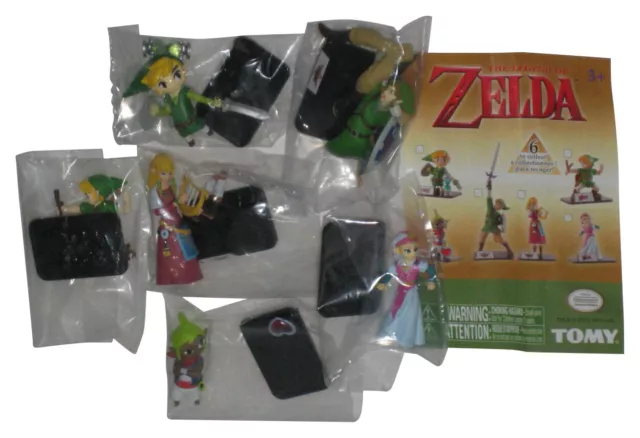 Nintendo Legend Of Zelda (2015) Tomy Mini Figurines Set - (Princesse Hilda,Tetra