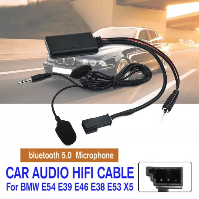 Bluetooth Adapter Schwarz ABS Audio Teile Zubehör Für BMW E54 E39 E46 E38 E53