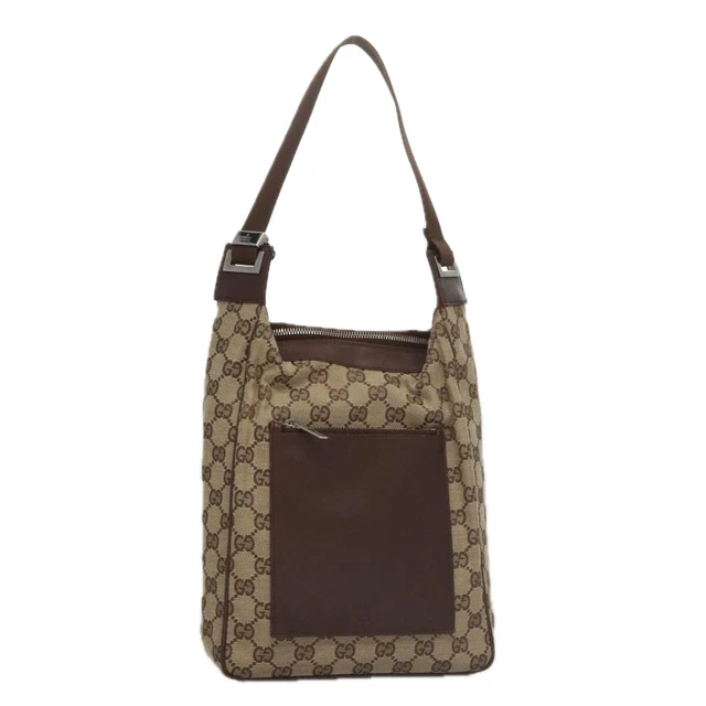 バッグ Vintage Gucci one shoulder bag khaki GUCCI one shoulder Womens shoulder bag 113012 beige x brown