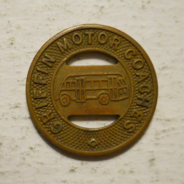 Griffin Motor Coach Company (Georgia) transit token - GA450B