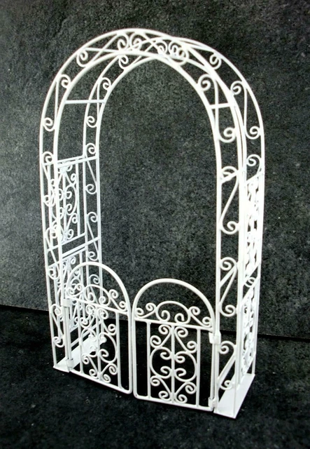 Town Square Miniatures Maison De Poupées Chambre Bébé Blanc Parc 047W