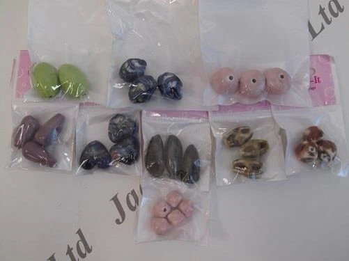 Porzellan Keramik Perlen 9 Designs Zur Auswahl Schmuck Machen Kunst Crafts Nähen